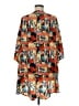 Lularoe 100% Polyester Orange Kimono Size M - photo 2