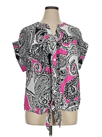 Ruby Rd. Short Sleeve Blouse (view 1)