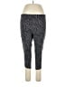 Xersion Animal Print Gray Active Pants Size 2X - photo 1