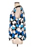 DKNYC 100% Polyester Blue Sleeveless Blouse Size L - photo 5