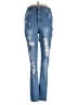 Forever 21 Hearts Blue Jeans Size 24 waist - photo 1