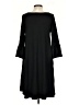 Agnes & Dora Solid Black Casual Dress Size S - photo 2