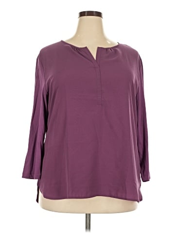 Van Heusen 3/4 Sleeve Blouse (view 1)