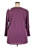Van Heusen 100% Polyester Purple 3/4 Sleeve Blouse Size XXL - photo 2