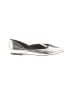 Nine West Metallic Silver Flats Size 6 - photo 1