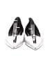 Nine West Metallic Silver Flats Size 6 - photo 2