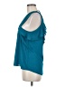Express 100% Polyester Teal Sleeveless Blouse Size M - photo 5