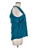Express 100% Polyester Teal Sleeveless Blouse Size M - photo 4