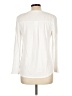 Merona 100% Rayon Ivory Long Sleeve Blouse Size L - photo 2