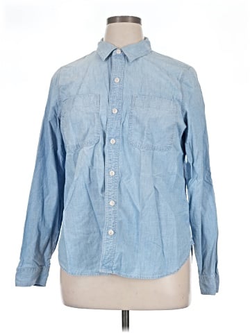 Madewell Chambray Button-Up Sailor Shirt (view 1)