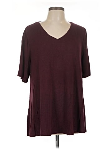 Lane Bryant 3/4 Sleeve T-Shirt (view 1)