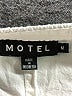 Motel 100% Cotton Ivory Shorts Size M - photo 3