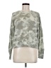 Pink Rose Camo Green Pullover Sweater Size M - photo 1