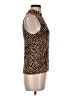 August Silk Brown Tank Top Size M - photo 4