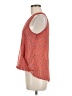 Interi 100% Polyester Orange Sleeveless Blouse Size M - photo 5