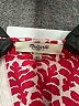 Madewell Print Red 3/4 Sleeve Blouse Size XS - photo 7