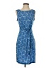 Covington Print Blue Casual Dress Size S - photo 1