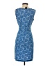 Covington Print Blue Casual Dress Size S - photo 2