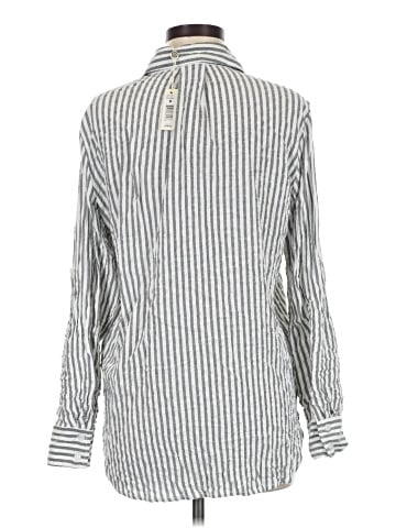 Max Studio Long Sleeve Button-Down Shirt (view 2)