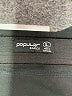 Popular Basics Solid Black Faux Leather Skirt Size L - photo 5