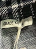 Grace Karin Plaid Black Blazer Size L - photo 6