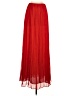 MNG 100% Polyester Red Formal Skirt Size S - photo 2