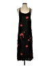 Volcom Floral Black Casual Dress Size XS - photo 1
