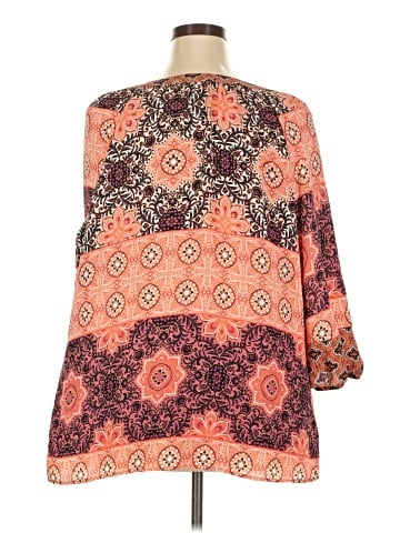 New Directions 3/4 Sleeve Blouse (view 2)