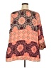 New Directions 100% Polyester Orange 3/4 Sleeve Blouse Size 3X - photo 2