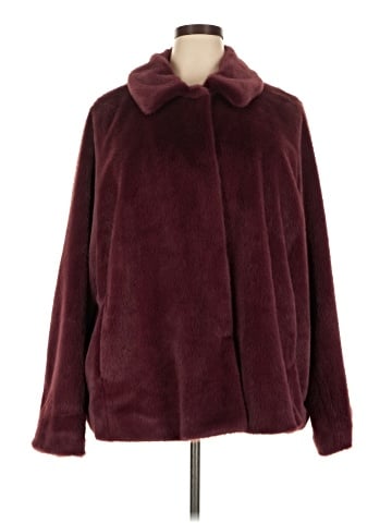 Persona by Marina Rinaldi Faux Fur Jacket (view 1)