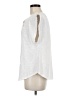 Dylan 100% Cotton White Short Sleeve Top Size M - photo 5