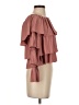 ASOS 100% Polyester Brown 3/4 Sleeve Blouse Size 2 - photo 4