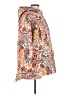 Peruvian Connection 100% Polyester Print Gold Burgundy Raincoat Size L - photo 4