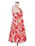 Covington 100% Cotton Hearts Red Cocktail Dress Size 10 - photo 4