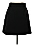 DKNY 100% Polyester Solid Black Casual Skirt Size 4 (petite) - photo 2