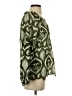 Caballero 100% Polyester Green 3/4 Sleeve Blouse Size XS - photo 4