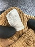 H&M 100% Organic Cotton Chevron-herringbone Tan Pullover Sweater 9-12 MO / 12 MO - photo 3