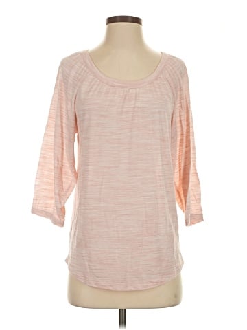 Ann Taylor LOFT Outlet 3/4 Sleeve T-Shirt (view 1)