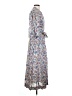 Mirth Paisley Blue Casual Dress Size XS - photo 4