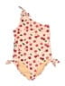 Crewcuts Print Pink One Piece Swimsuit Size 8 - photo 1