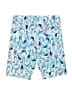 Spotted Zebra Paisley Blue Shorts Size 8 - photo 2