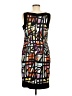 DressBarn Graphic Black Cocktail Dress Size 8 - photo 2