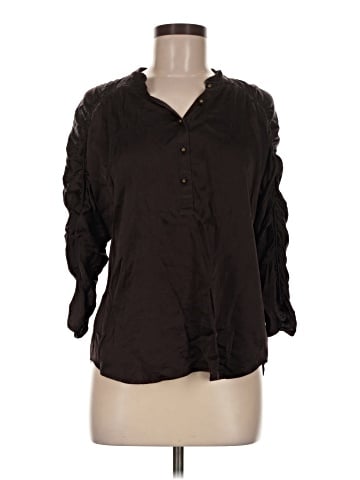 Diane von Furstenberg 3/4 Sleeve Silk Top (view 1)