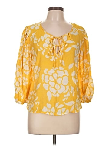 Unique Spectrum 3/4 Sleeve Blouse (view 1)