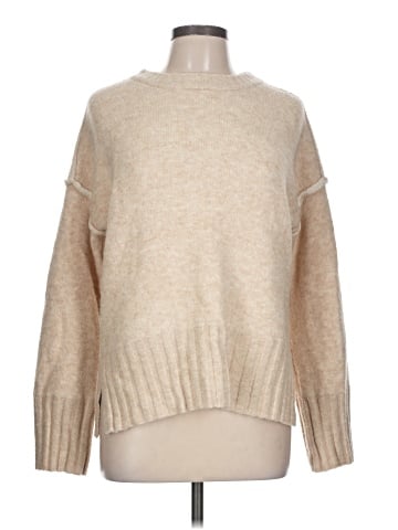 Happily Grey Pullover Sweater (view 1)
