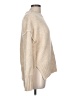 Happily Grey Solid Tan Pullover Sweater Size L - photo 4