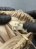 A'reve Paisley Tan Cocktail Dress Size S - photo 7