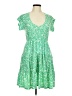 No Boundaries Green Casual Dress Size M - photo 1