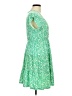 No Boundaries Green Casual Dress Size M - photo 4