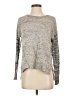 Rebecca Taylor Metallic Gray Pullover Sweater Size XS - photo 1